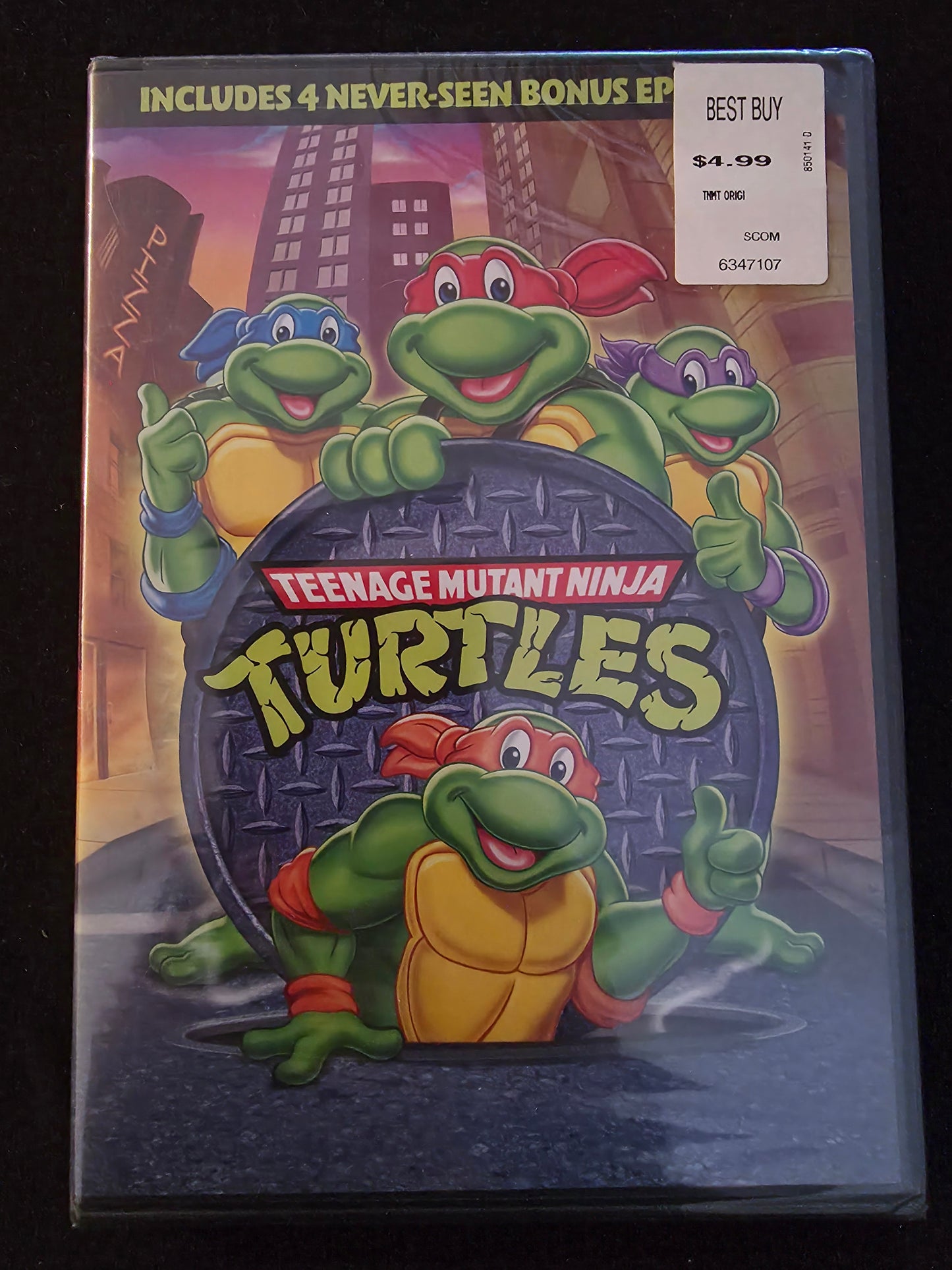 1987 Animated Teenage Mutant Ninja Turtles (2004 DVD) 93min Runtime-8 Episodes