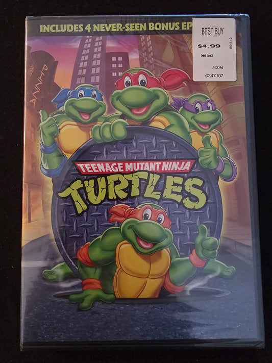 1987 Animated Teenage Mutant Ninja Turtles (2004 DVD) 93min Runtime-8 Episodes