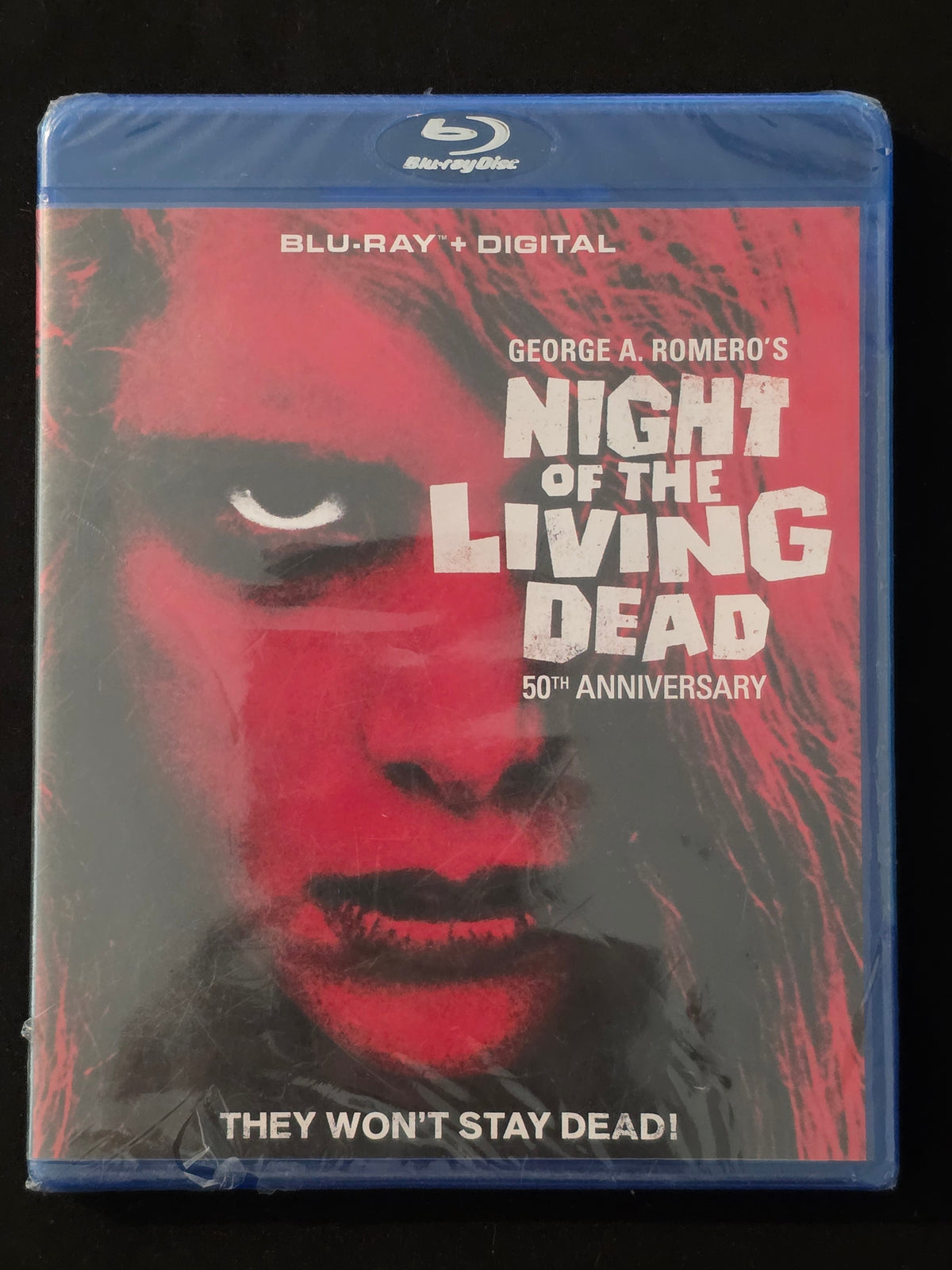 Night of the Living Dead (Blu-Ray + Digital, 2017) 50th Anniversary NEW