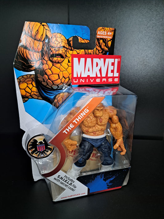 The Thing Marvel Universe 3.75" Action Figure includes S.H.I.E.L.D. File MOC