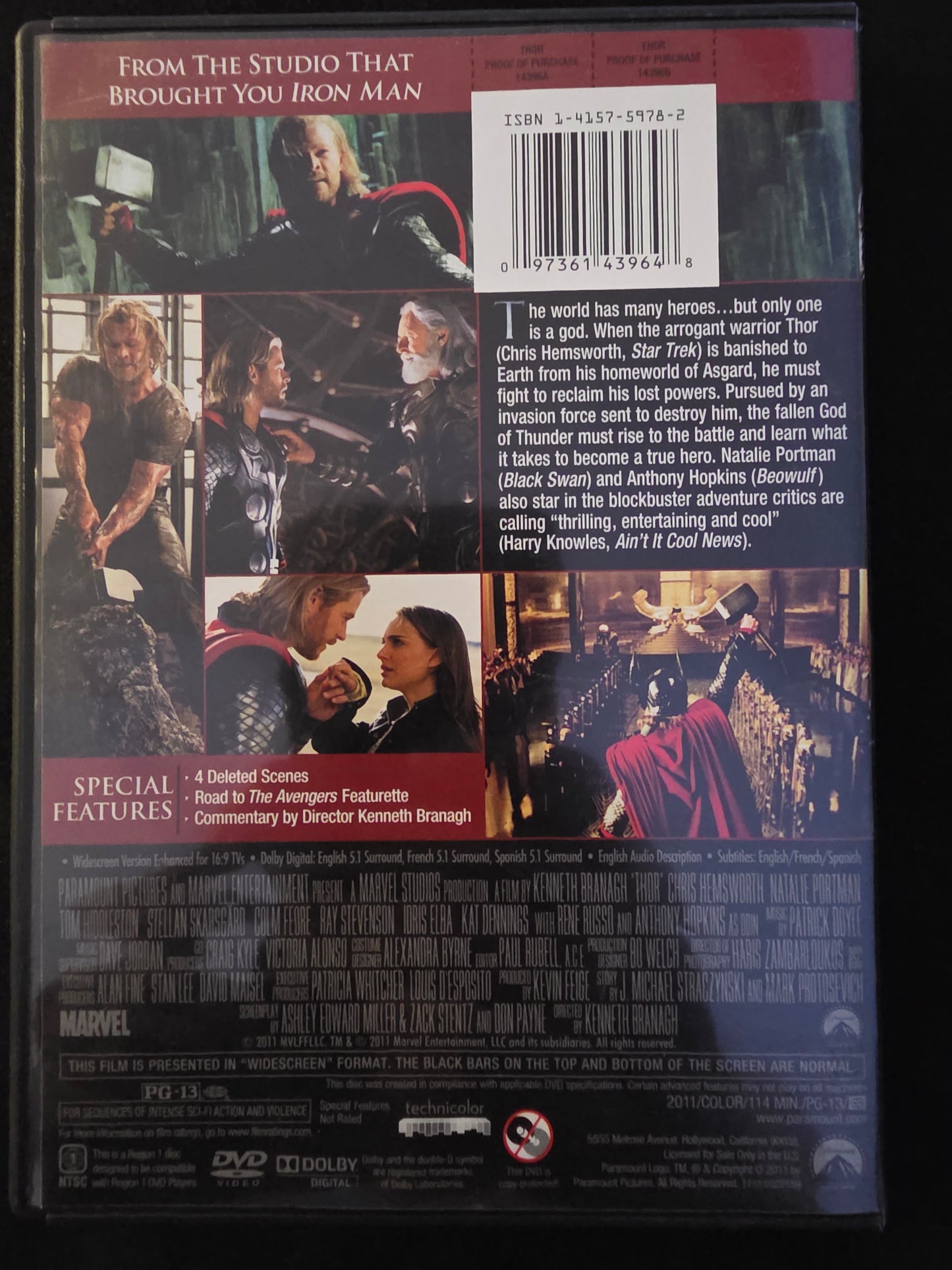 Thor DVD