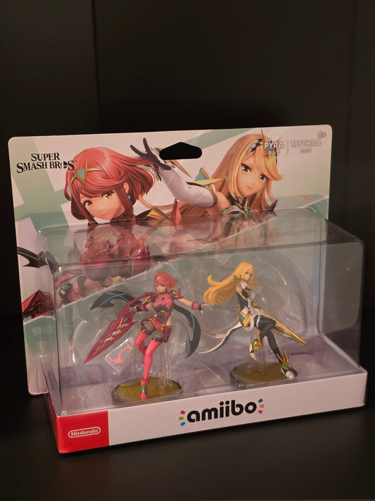 Pyra & Mythra Amiibo 2-Pack - Super Smash Bros Ultimate - Switch - New/Sealed