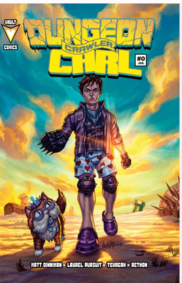Dungeon Crawler Carl #0 Garrett Gunn and Kevin Delgado  Exclusives