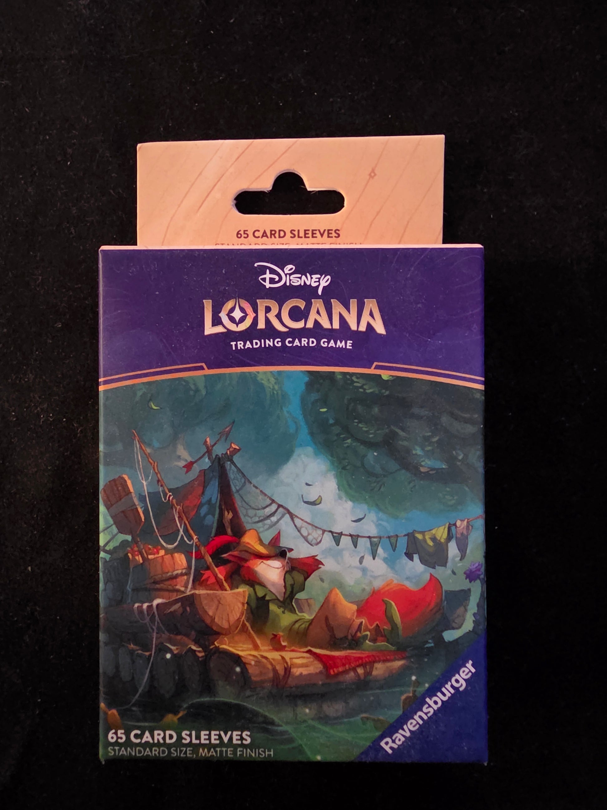 disney card sleeves Disney Store Ravensburger Disney Lorcana Trading Card Game Robin Hood Card Blue unisex One Size