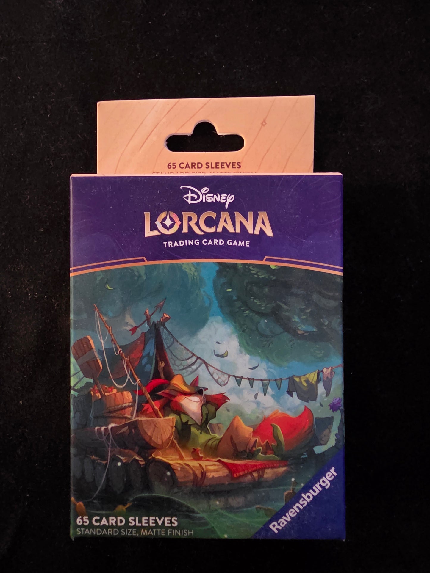 Disney Lorcana TCG Card Sleeves 65ct – Robin Hood Into the Inklands Official