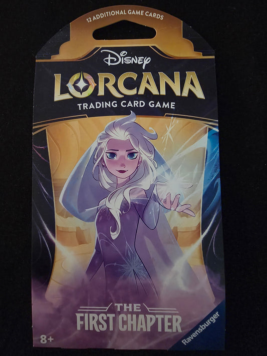 Disney Lorcana Trading Card Game The First Chapter Booster Pack - 12 Cards 1st Print