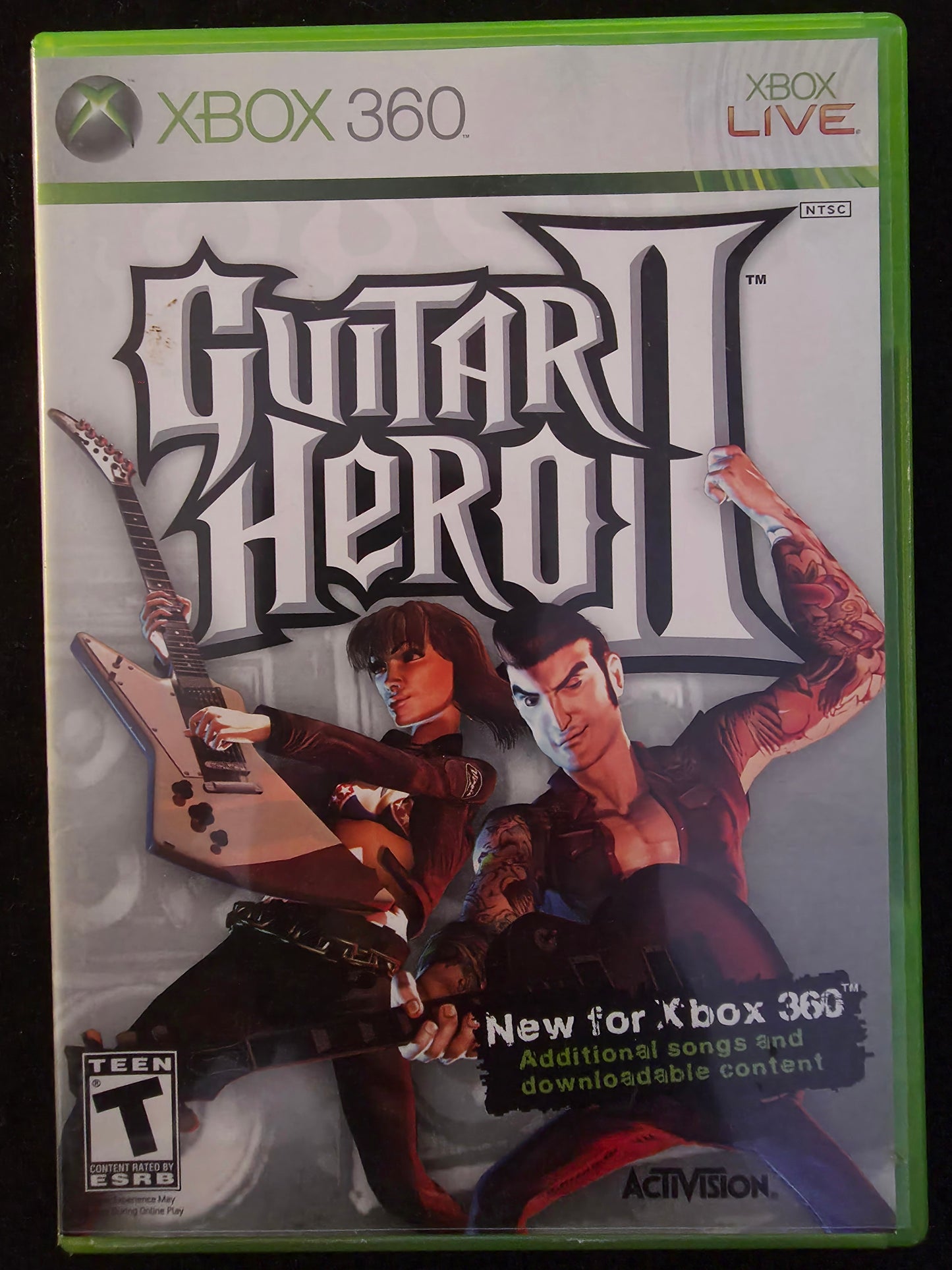 Guitar Hero II (Microsoft Xbox 360, 2007) CIB