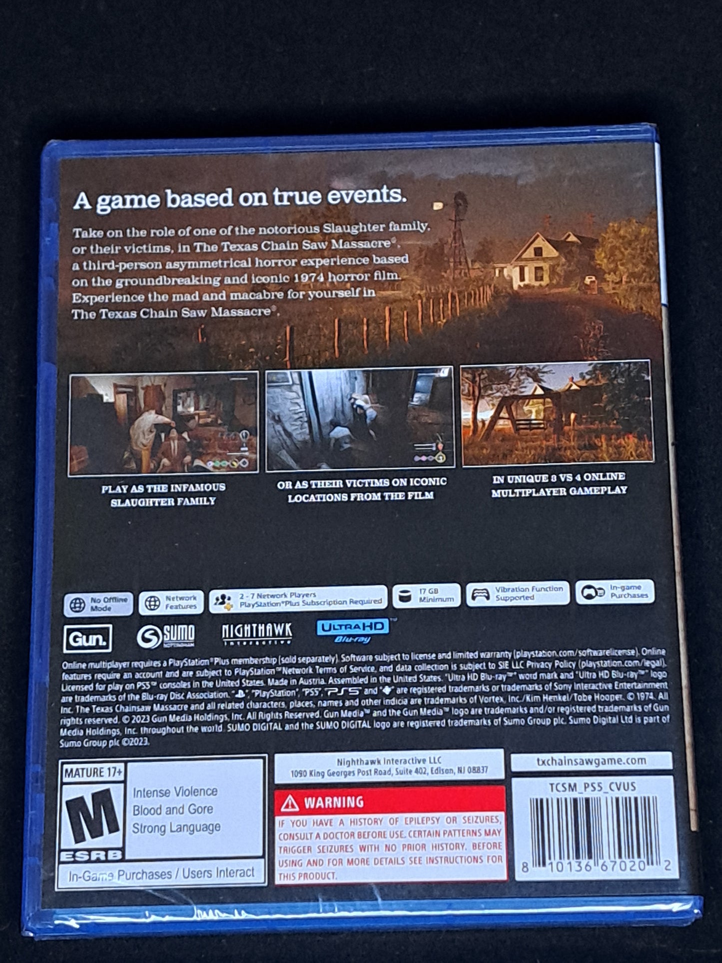 The Texas Chain Saw Massacre (Sony PlayStation 5 2023)