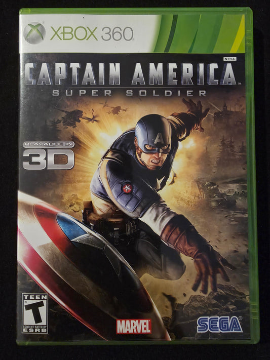 Captain America Super Soldier - Microsoft Xbox 360 - CIB