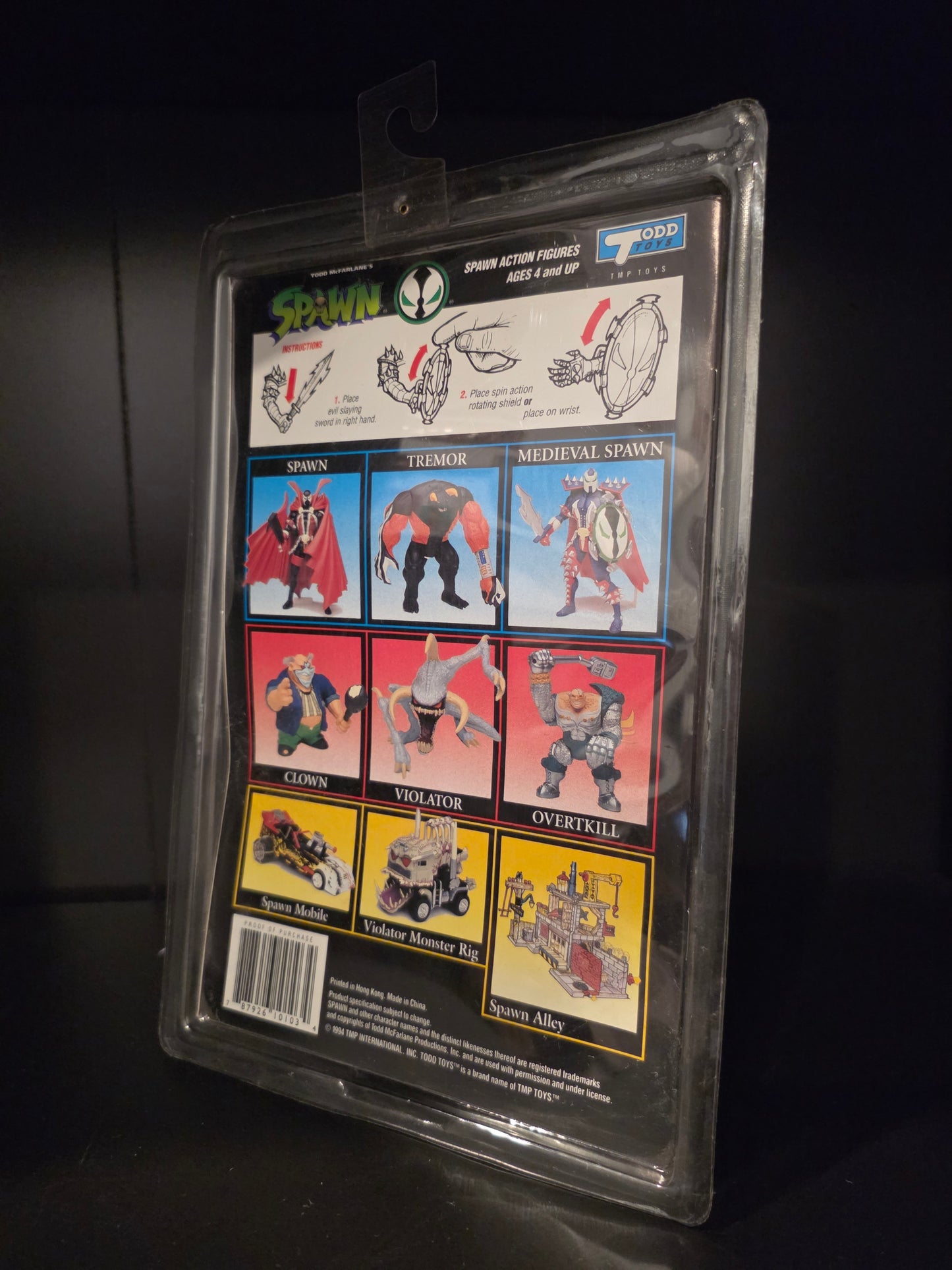 McFarlane Toys Medieval Spawn Series 1 Action Figure 1994 With Comic SEALED