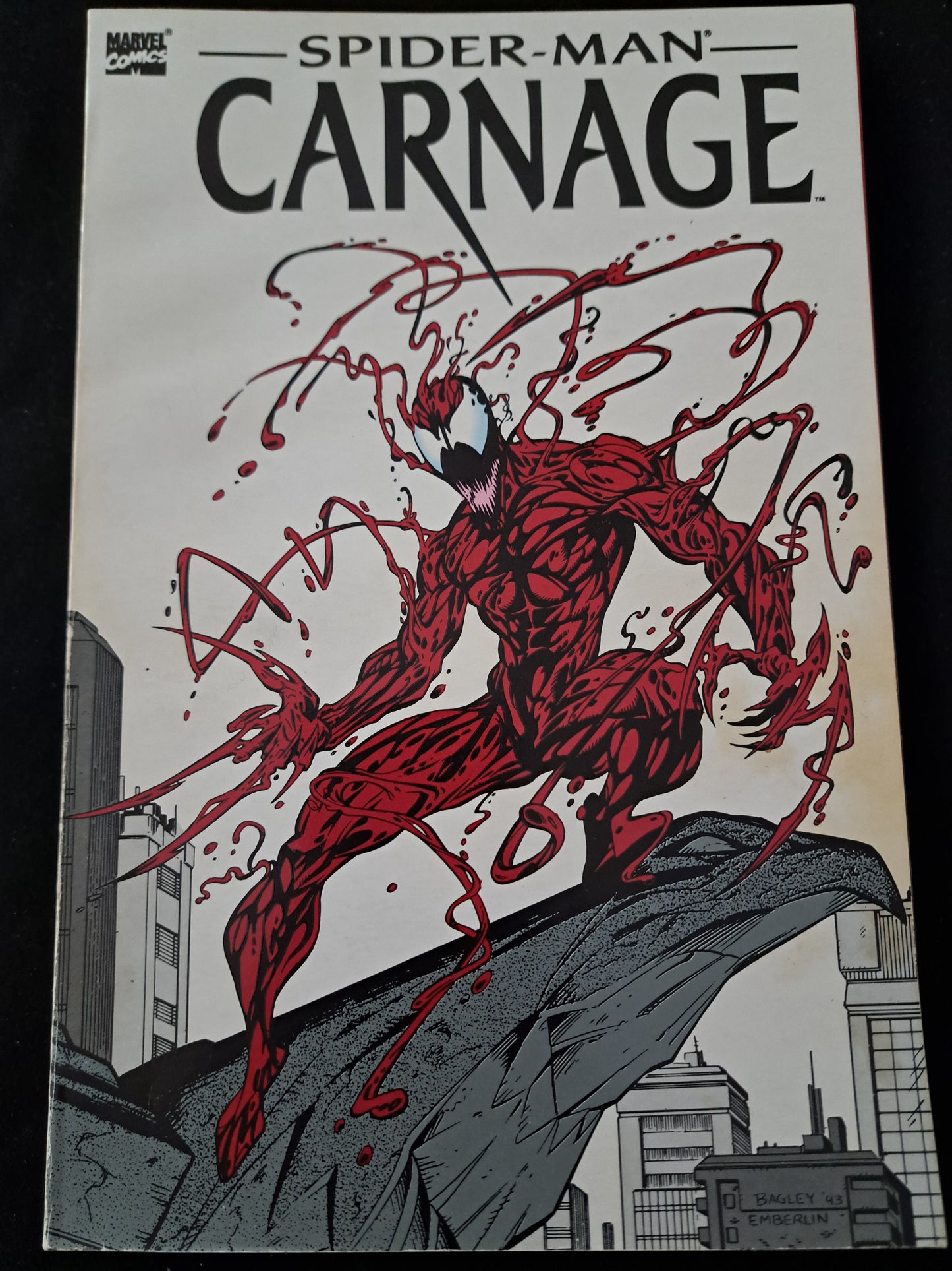 Spider-Man: Carnage Graphic Novel (Marvel Comics , 1993, 1st Edition/1st Print)