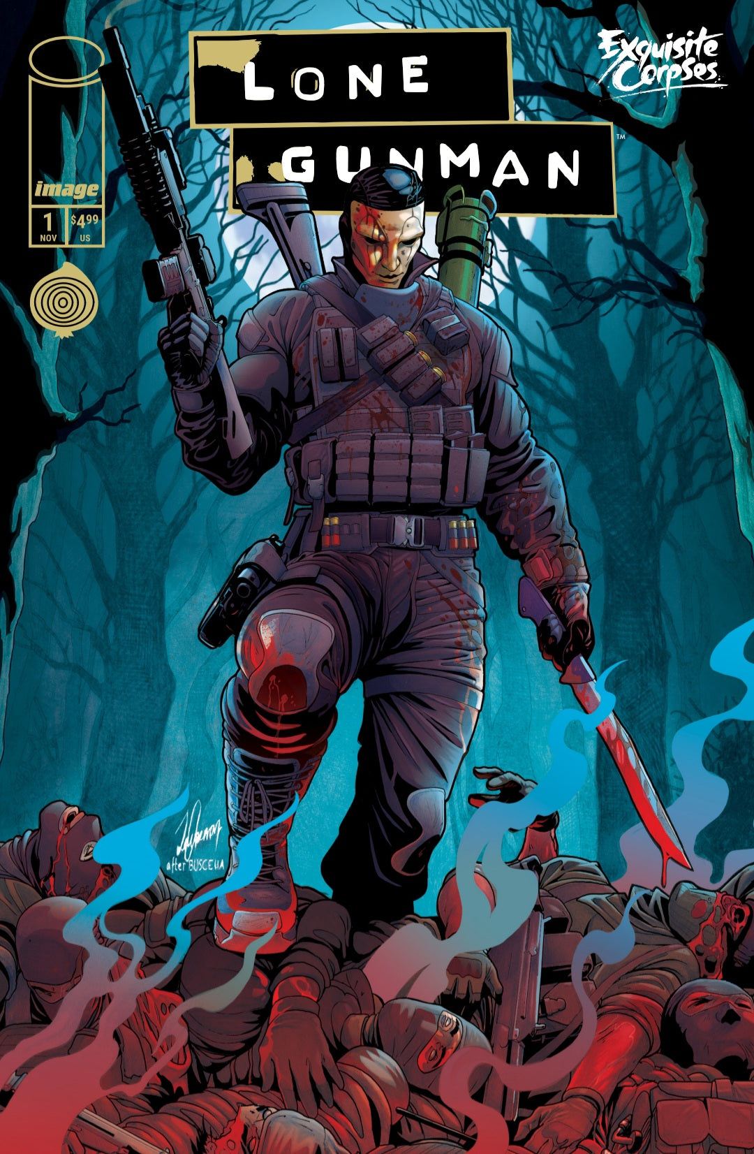 Exquisite Corpses Lone Gunman #1 Levi Cleeman Exclusive