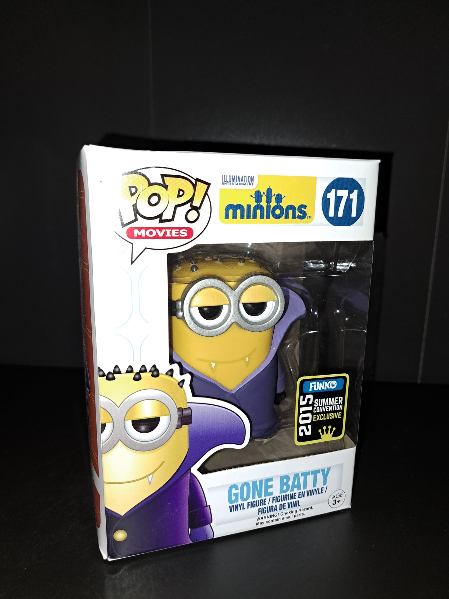 Funko Pop Minions Gone Batty Summer Convention Exclusive #171 2015