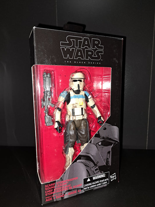 Hasbro Star Wars The Black Series Scarif Stormtrooper Squad Leader Action Figure
