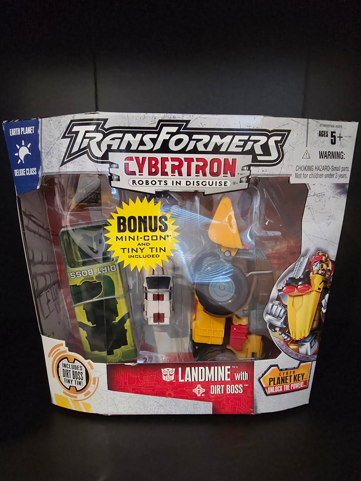 Transformers Cybertron LANDMIND Dirt Boss & Cyber Plant Key New Factory Sealed
