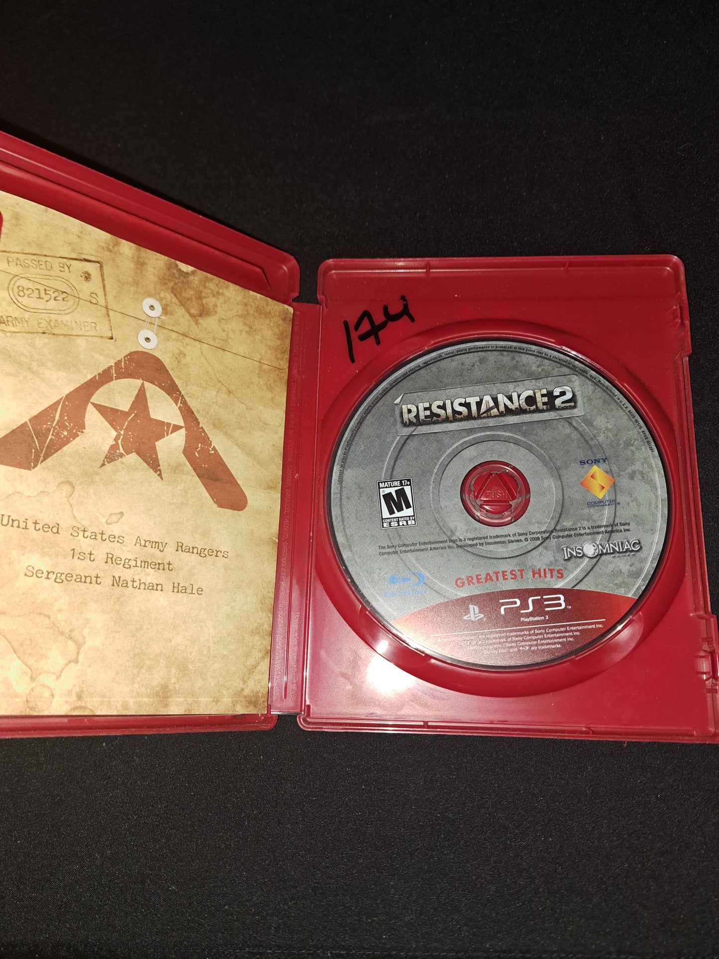 Resistance 2 Sony PlayStation 3 PS3 CIB