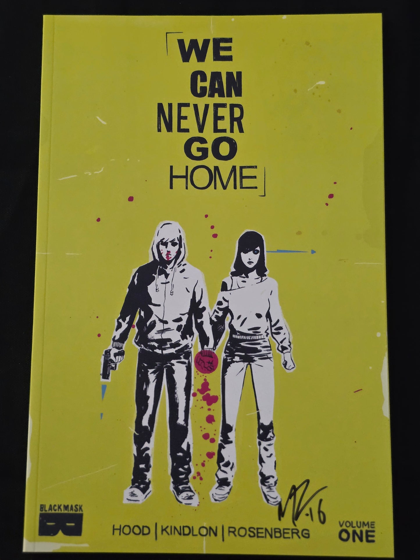 We Can Never Go Home #1 (Black Mask Studios 2015) Graphic Novel Signed by Author