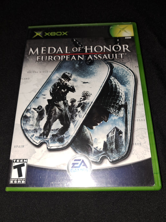 Medal of Honor: European Assault (Microsoft Xbox, 2005) CIB