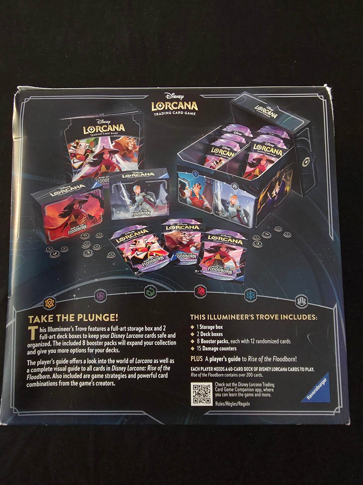 Disney Lorcana Cards - Chap. 2 Rise of The Floodborn Illumineer’s Trove -New