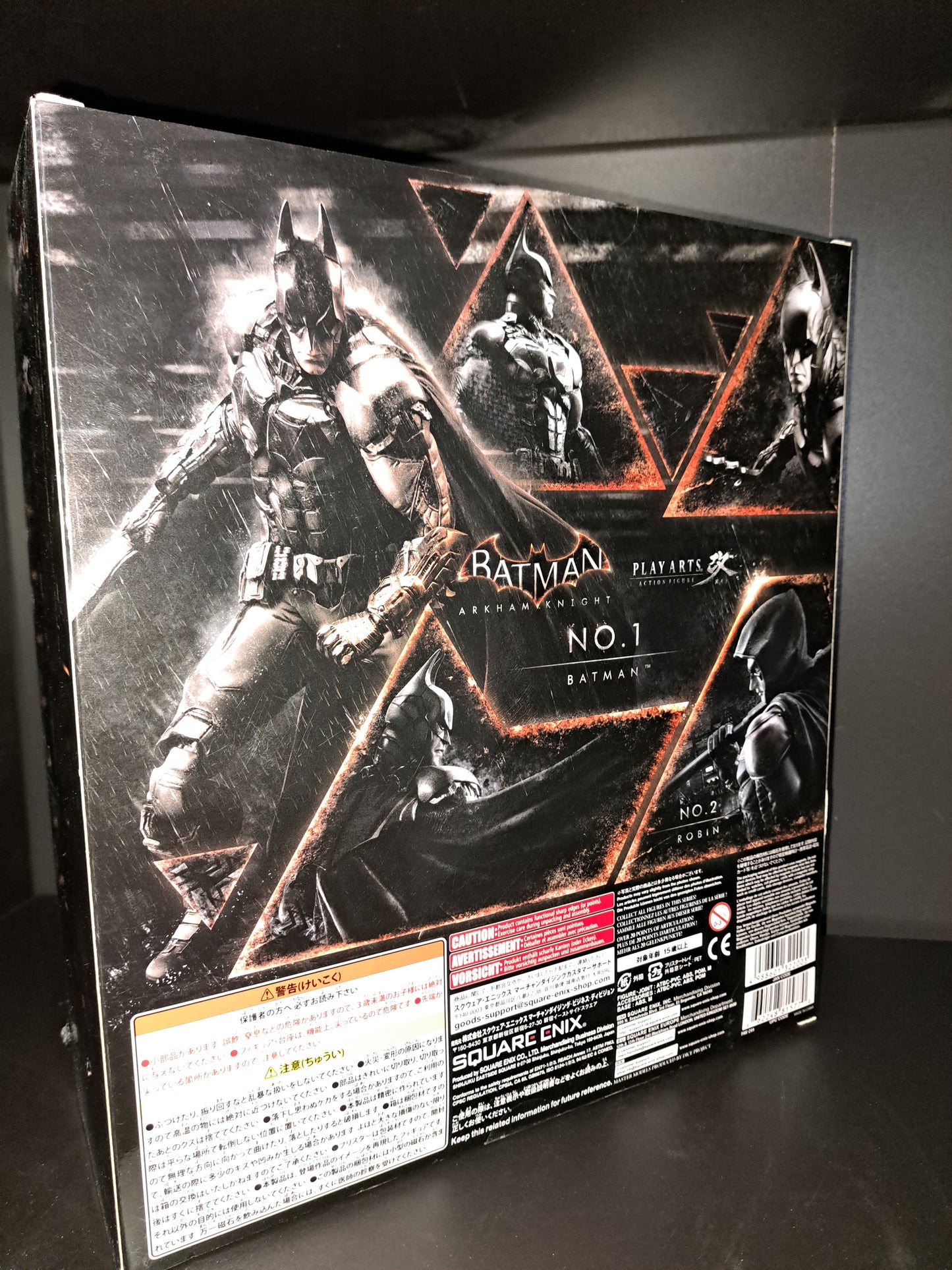 Square Enix Play Arts Kai Batman Arkham Knight SDCC Exclusive 2015 Blue Variant
