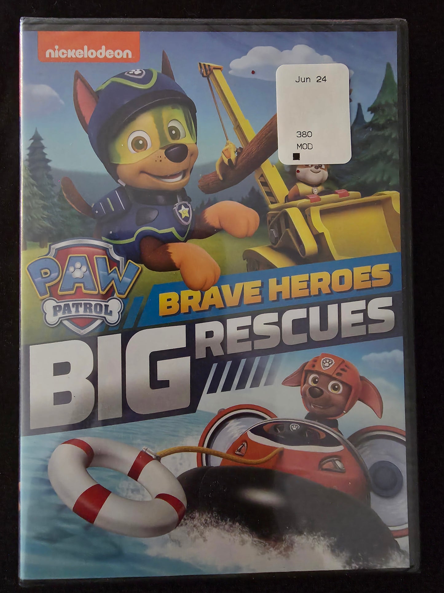 New! Paw Patrol: Brave Heroes, Big Rescues DVD Widescreen