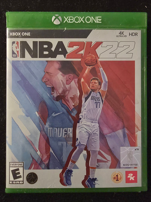 NBA 2K22 Microsoft Xbox One Series X|S Game CIB E 2K NTSC 2021 Sports Basketball