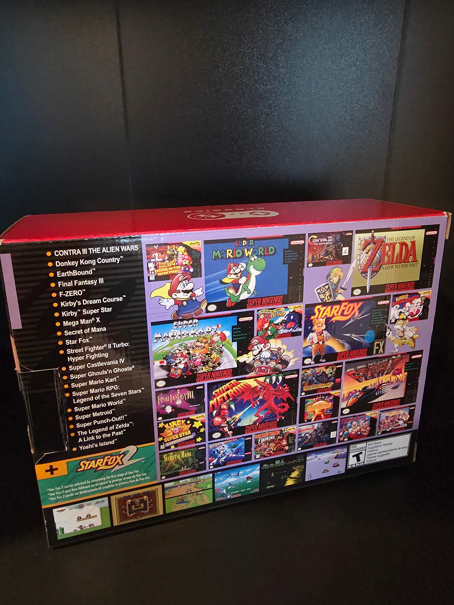 Super Nintendo SNES Classic Edition Video Game Console CLV-201 Gray