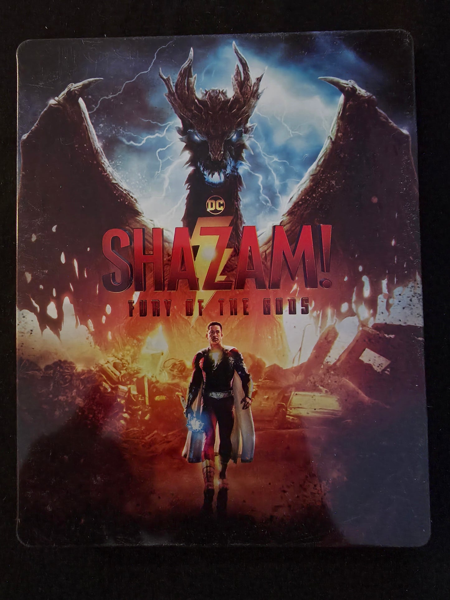 Shazam! Fury Of The Gods 4K UHD + Blu-Ray  Steelbook
