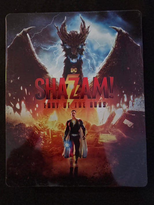 Shazam! Fury Of The Gods 4K UHD + Blu-Ray  Steelbook