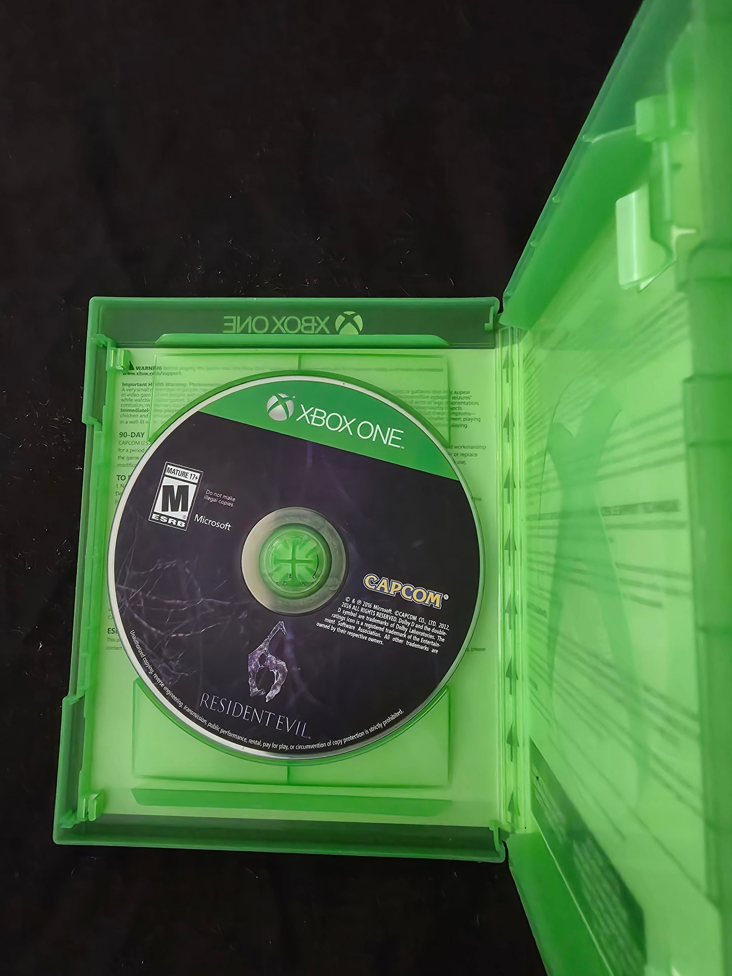 Resident Evil 6 (Microsoft Xbox One, 2016)
