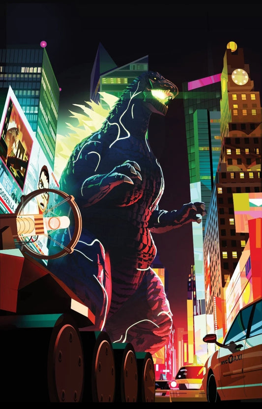 (2025) IDW COMICS Godzilla [Kai-Sei Era] #1 1:50 Kade Byrand Variant Cover