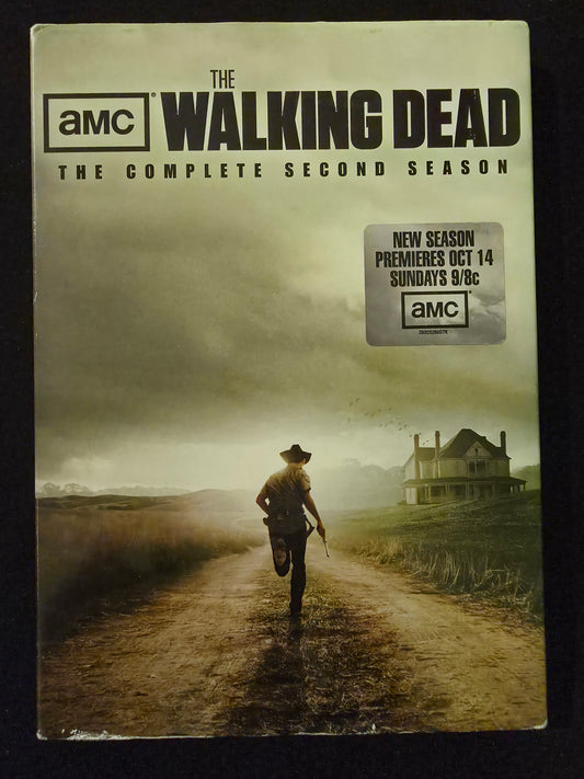 The Walking Dead: the Complete Second Season (DVD, 2011)Slip Cover