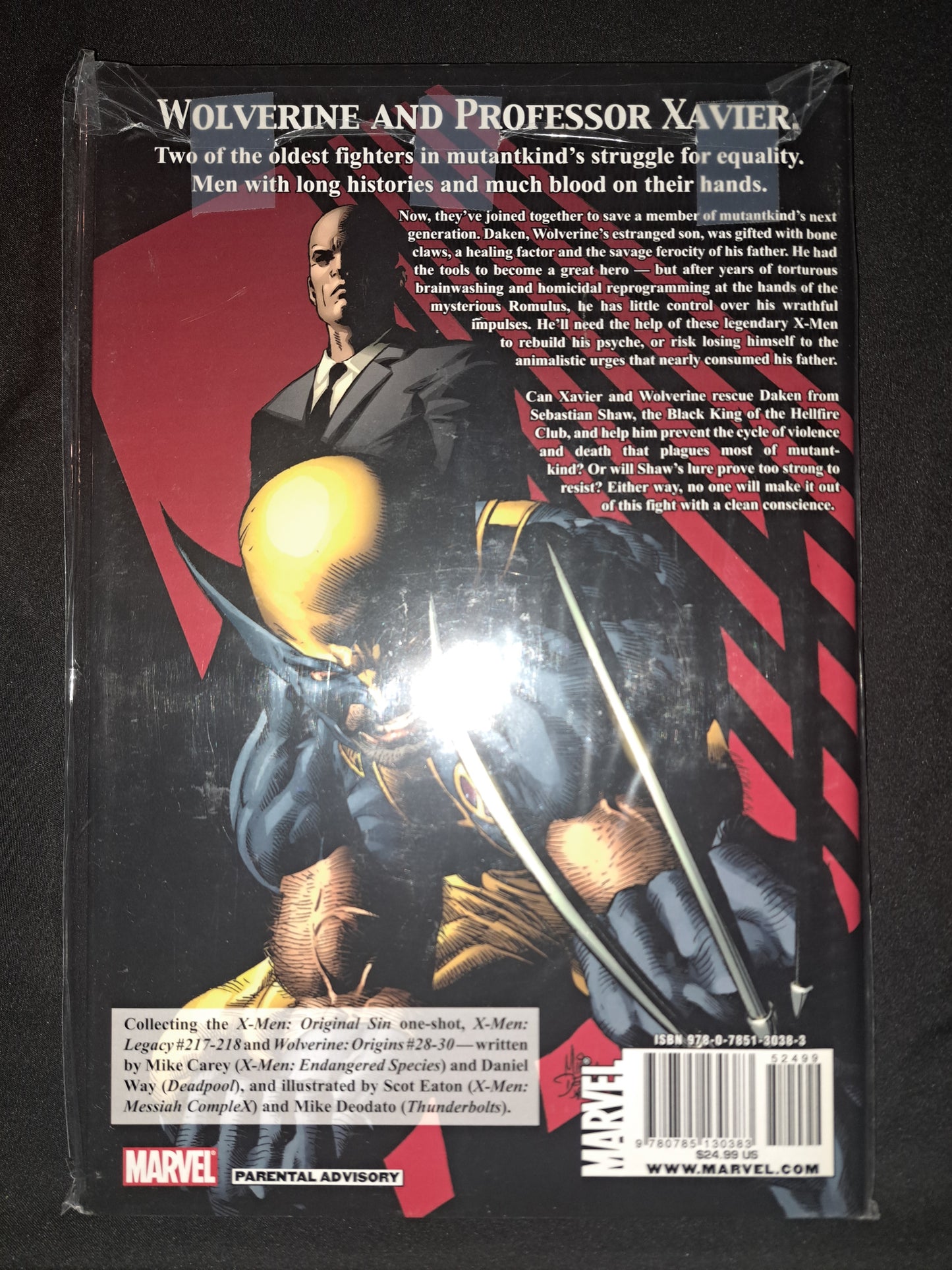 X-MEN: ORIGINAL SIN By Mike Carey & Daniel Way - Hardcover