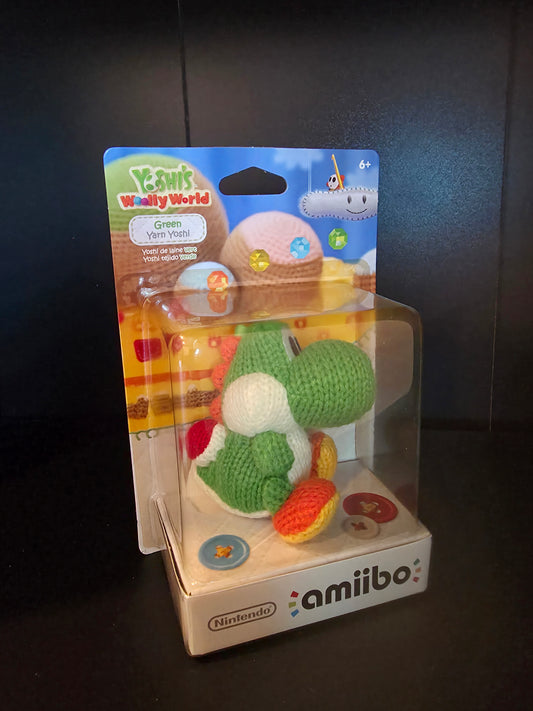 [NEW] Nintendo - Yarn Yoshi Amiibo - GREEN - [FACTORY SEALED]