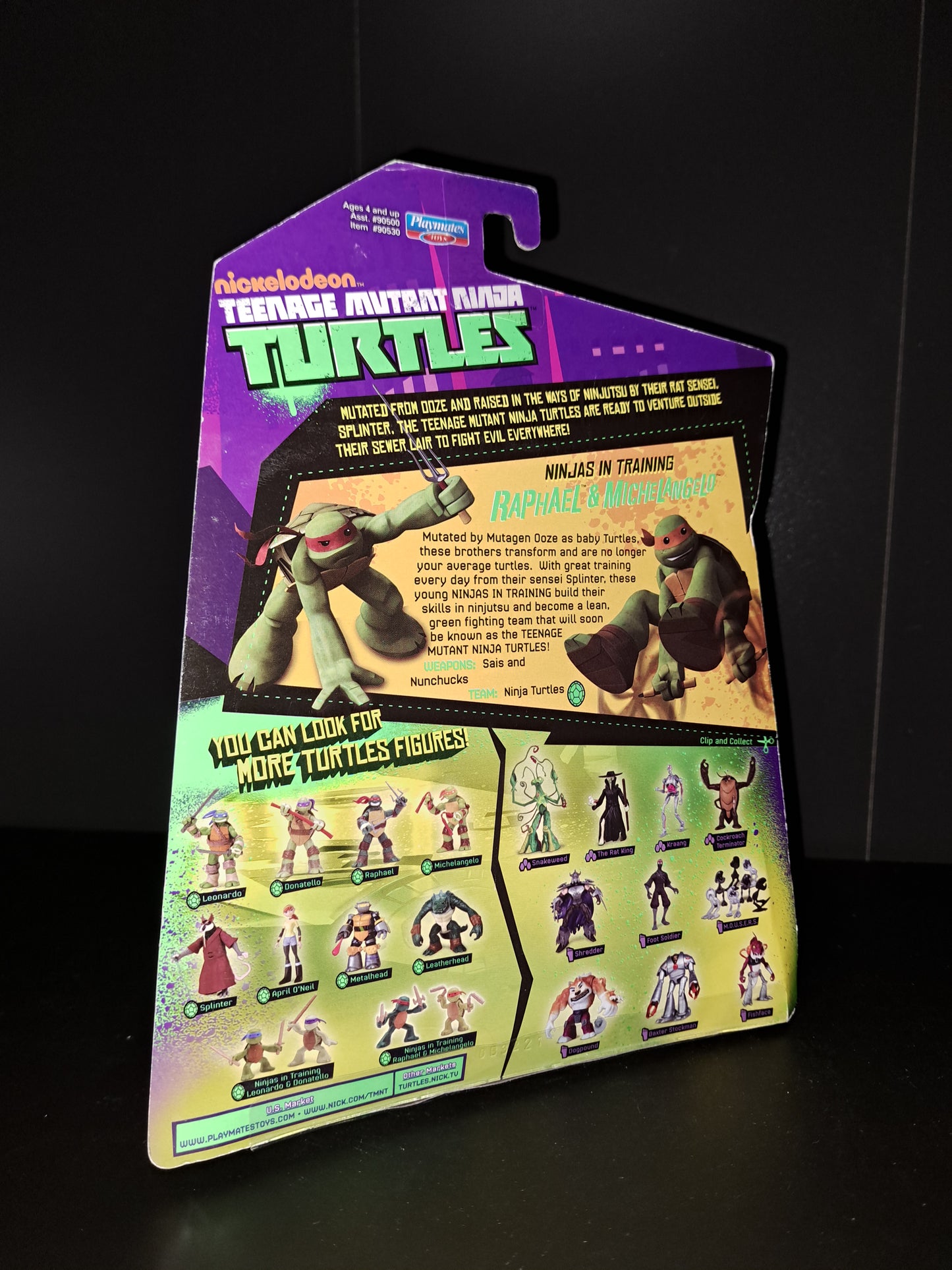 Teenage Mutant Ninja Turtles Ninjas in Training Raphael & Michelangelo 2013