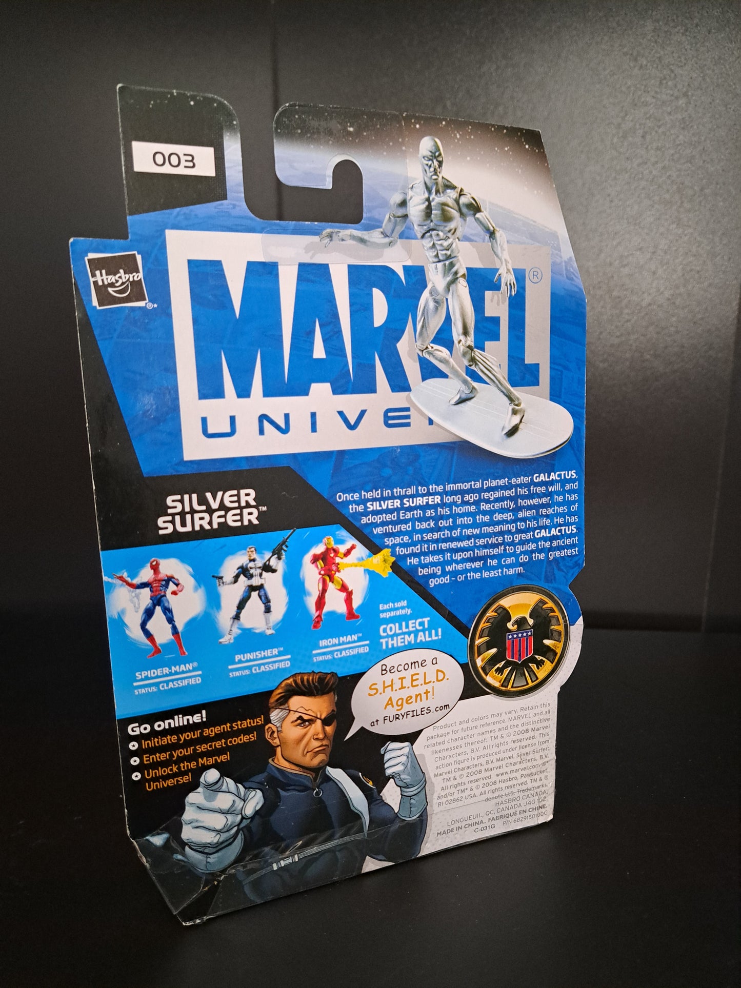 Marvel Universe Silver Surfer 3.75" Figure 003 New