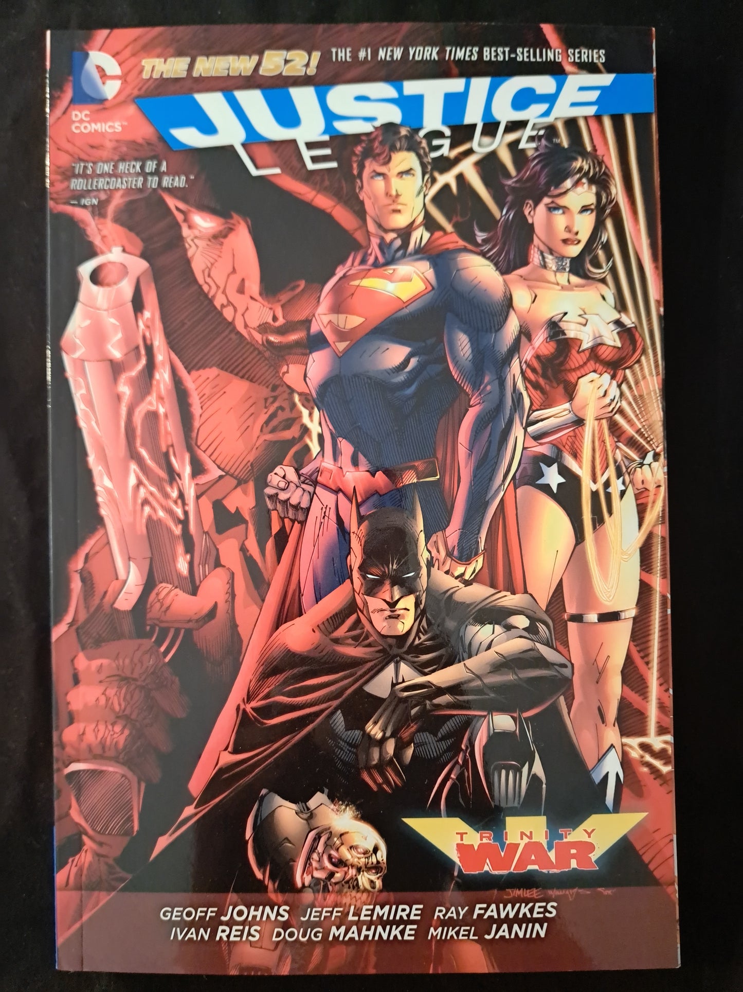 Justice League Trinity War by (2014, Paperback) DC Comics TPB New 52