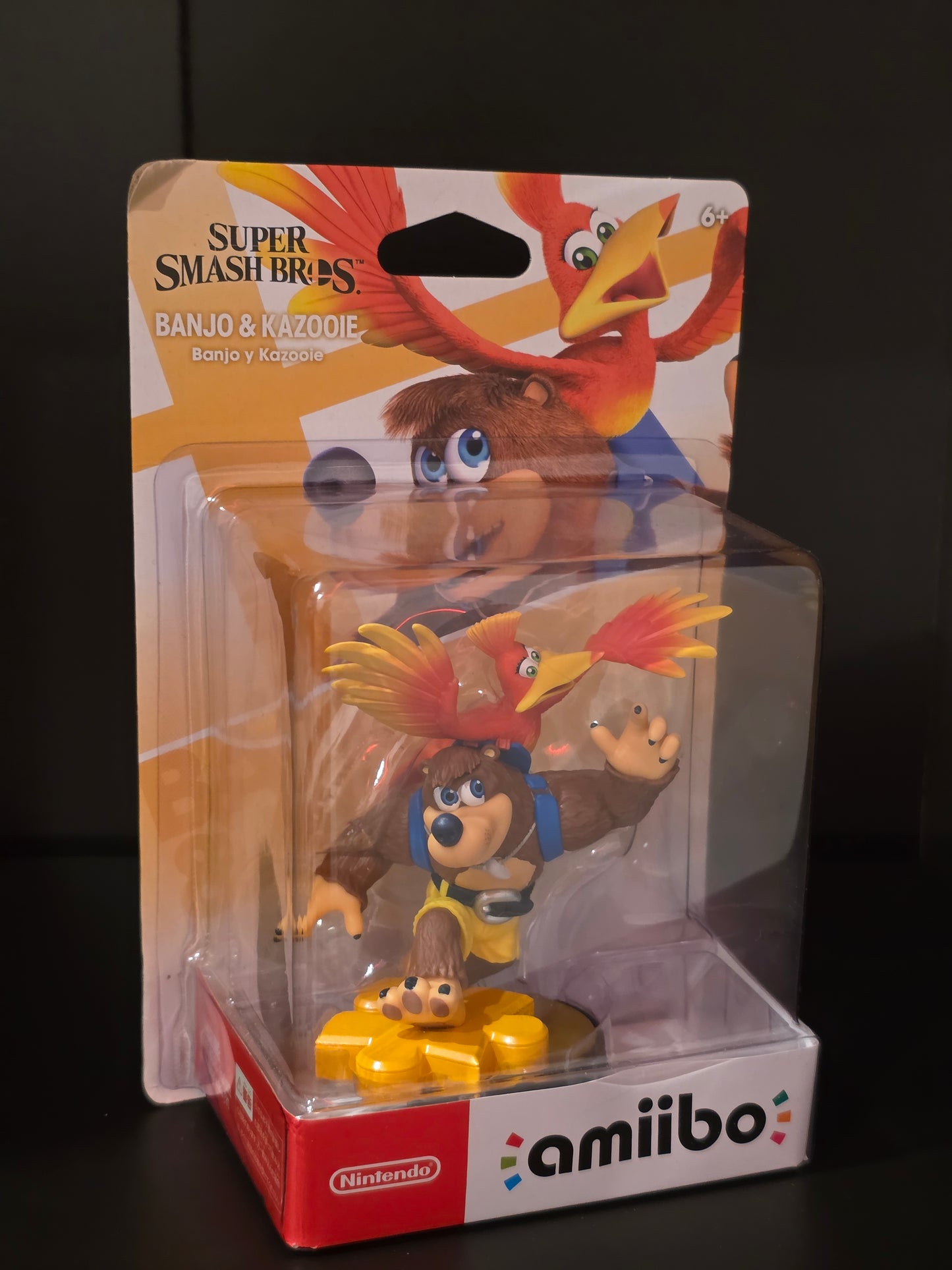 Super Smash Bros. Banjo & Kazooie Amiibo Brand New Factory Sealed 1st Print
