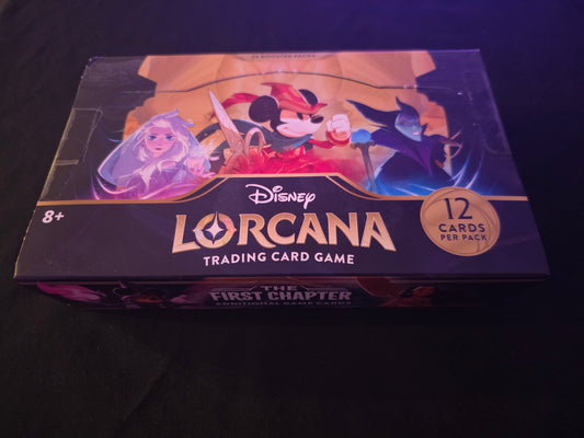 Disney Lorcana Trading Card Game The First Chapter Booster Box Brand New 24 Pack
