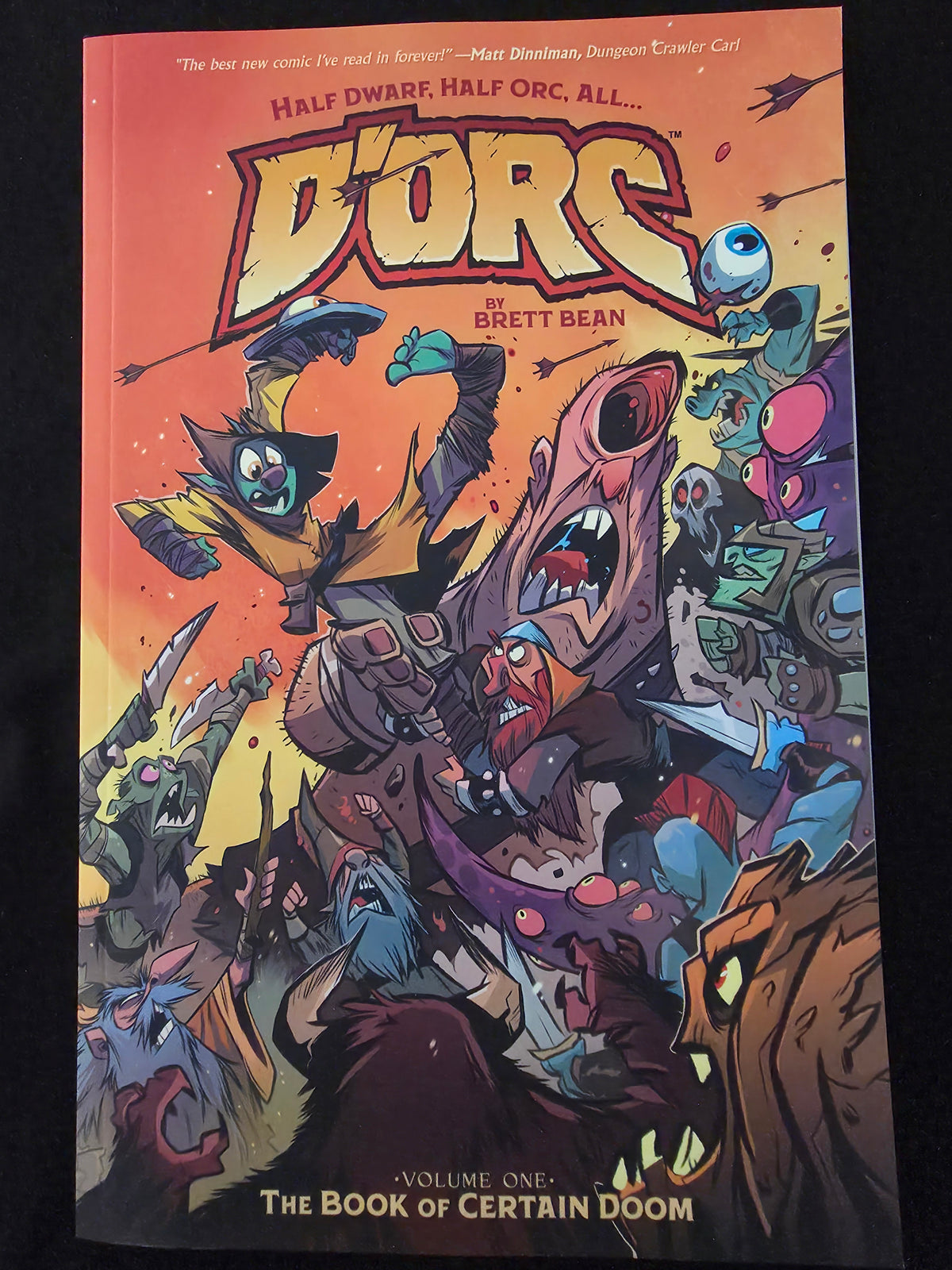 D’ORC Vol 1: The Book of Certain Doom TPB Brett Bean Image Comics, 2026 #1-5 New