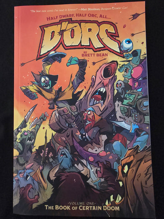 D’ORC Vol 1: The Book of Certain Doom TPB Brett Bean Image Comics, 2026 #1-5 New