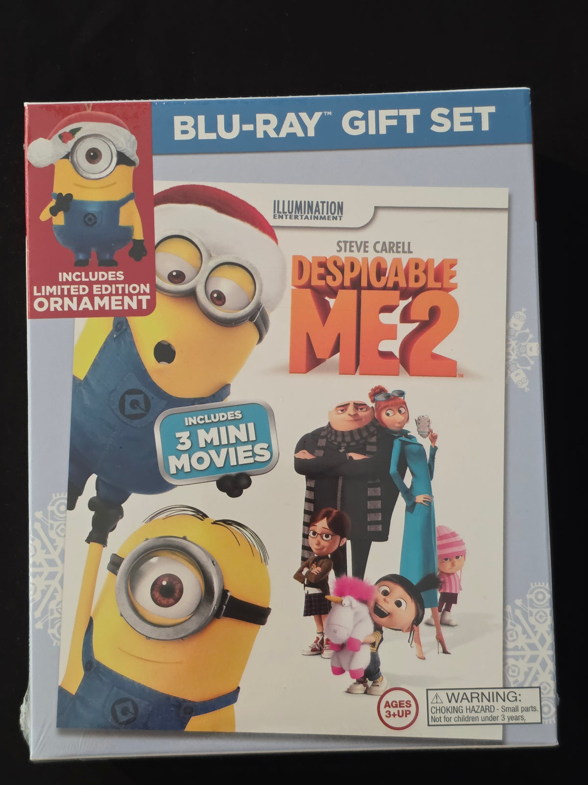 Despicable Me 2 New Blu-ray DVD Digital *limited Edition ornament Included*