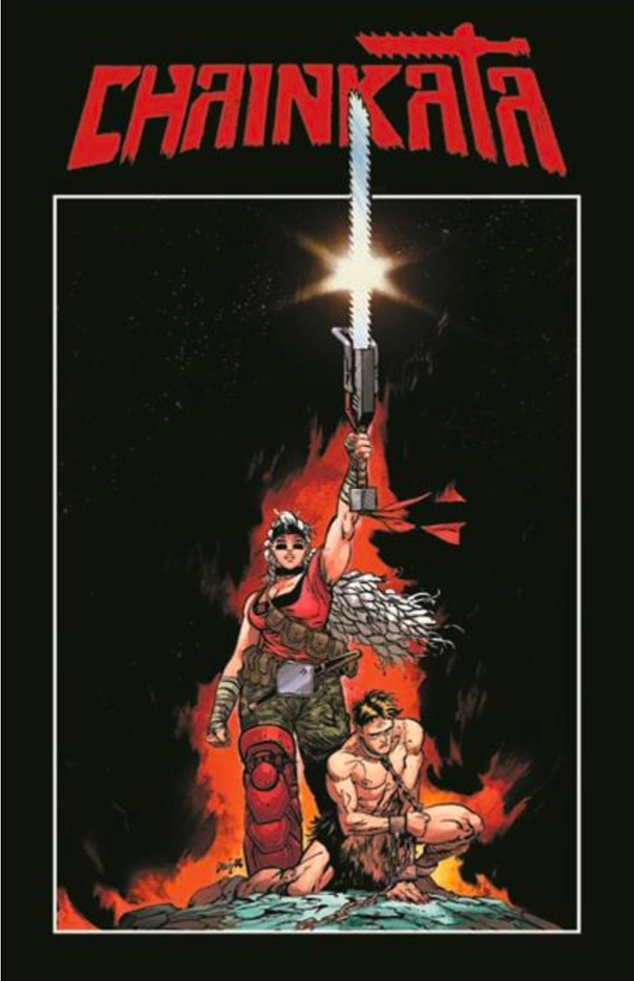 CHAINKATA #1 CVR A B C D E F G (1:100) H (1:100) DANIEL WARREN JOHNSON/ RILEY ROSSMO / ROB LIEFELD / BLANK SKETCH