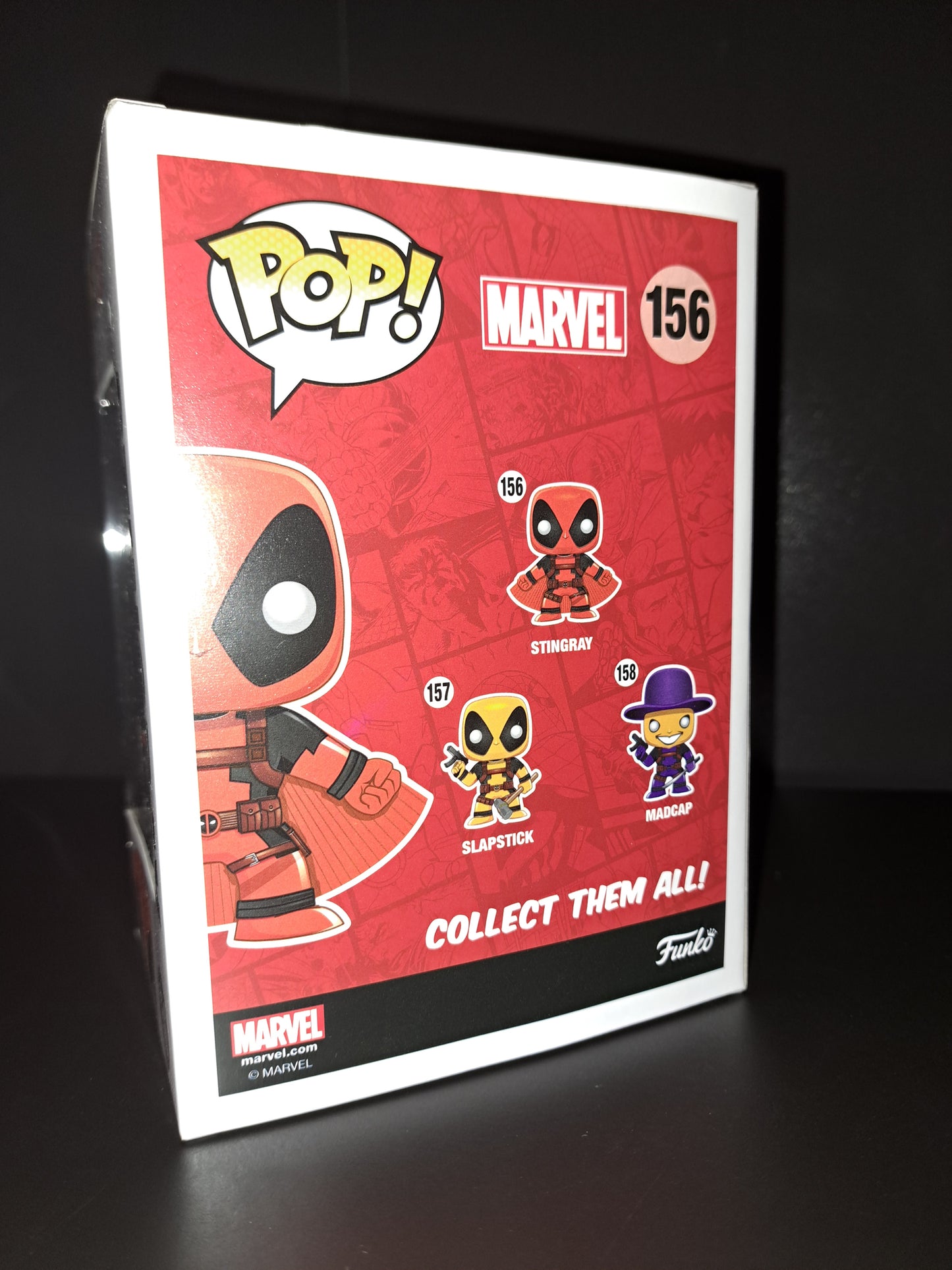 Funko Pop! MARVEL Deadpool - Stingray #156 - Hot Topic Exclusive Limited Ed