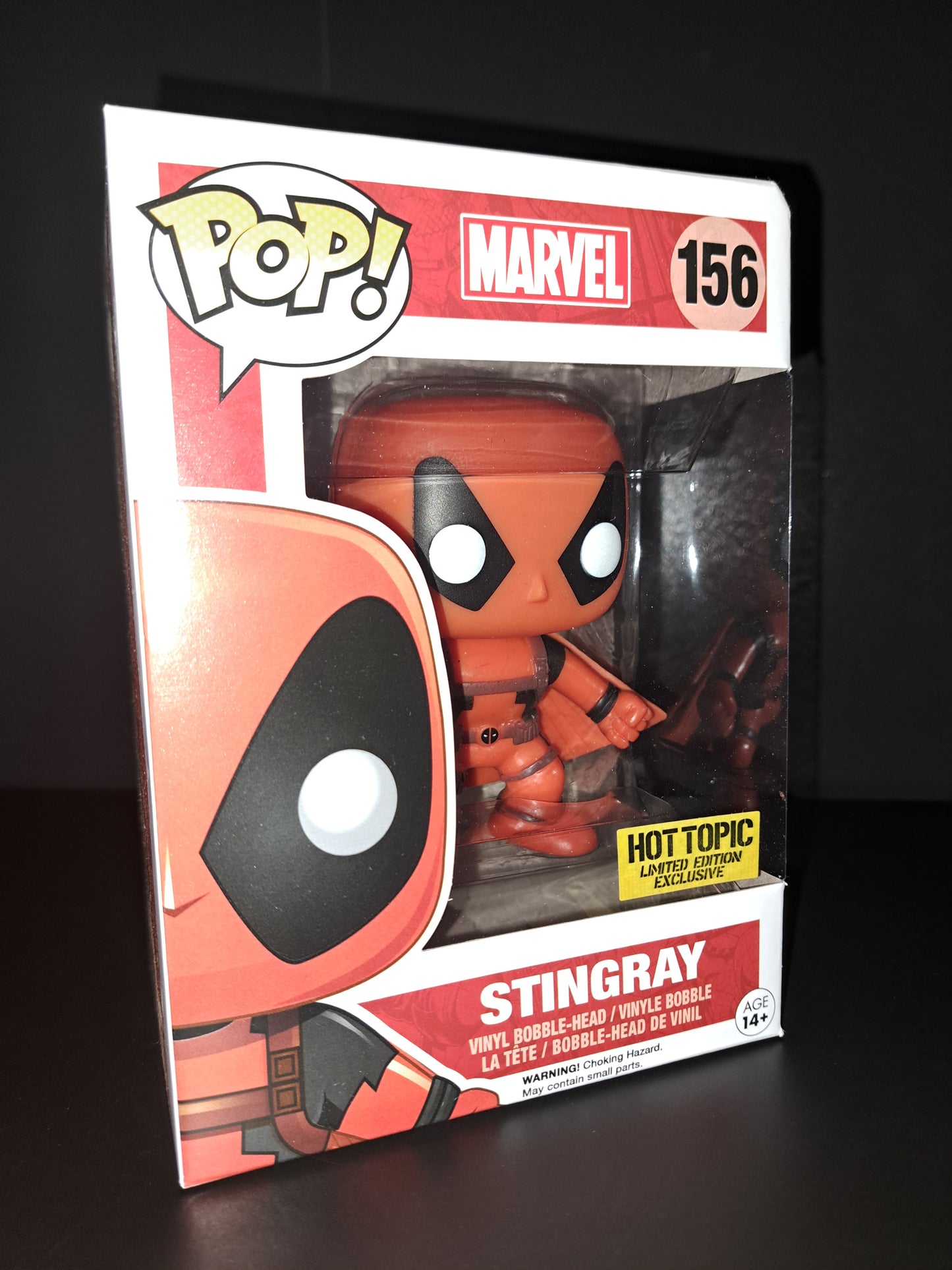 Funko Pop! MARVEL Deadpool - Stingray #156 - Hot Topic Exclusive Limited Ed