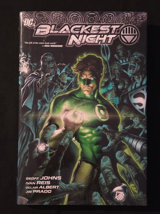 Blackest Night Hard Cover (2010) 1st Print Johns - Reis - Albert - Prado