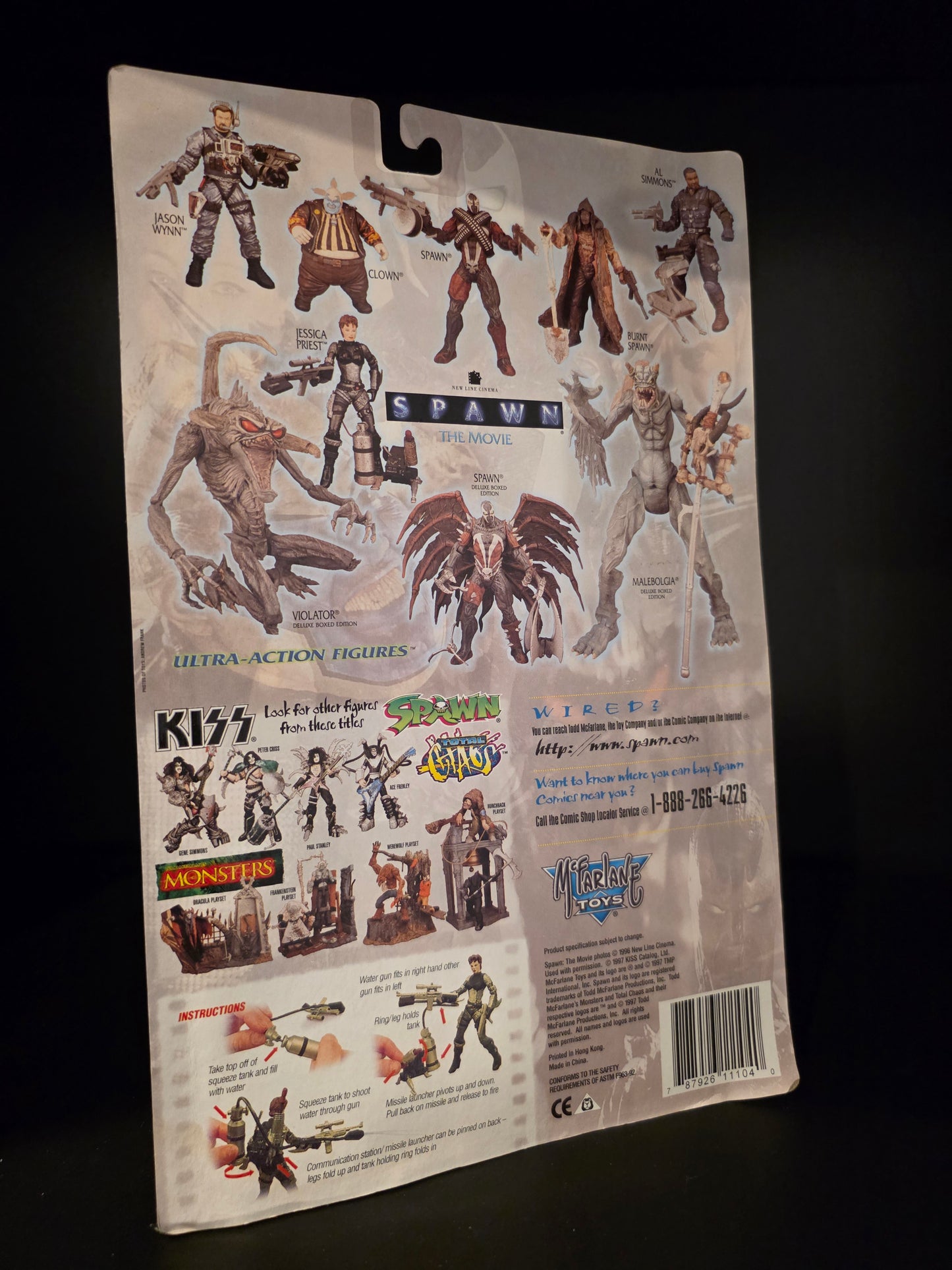 McFarlane Toys 1997 Spawn The Movie Jessica Priest 7" Figure NEW