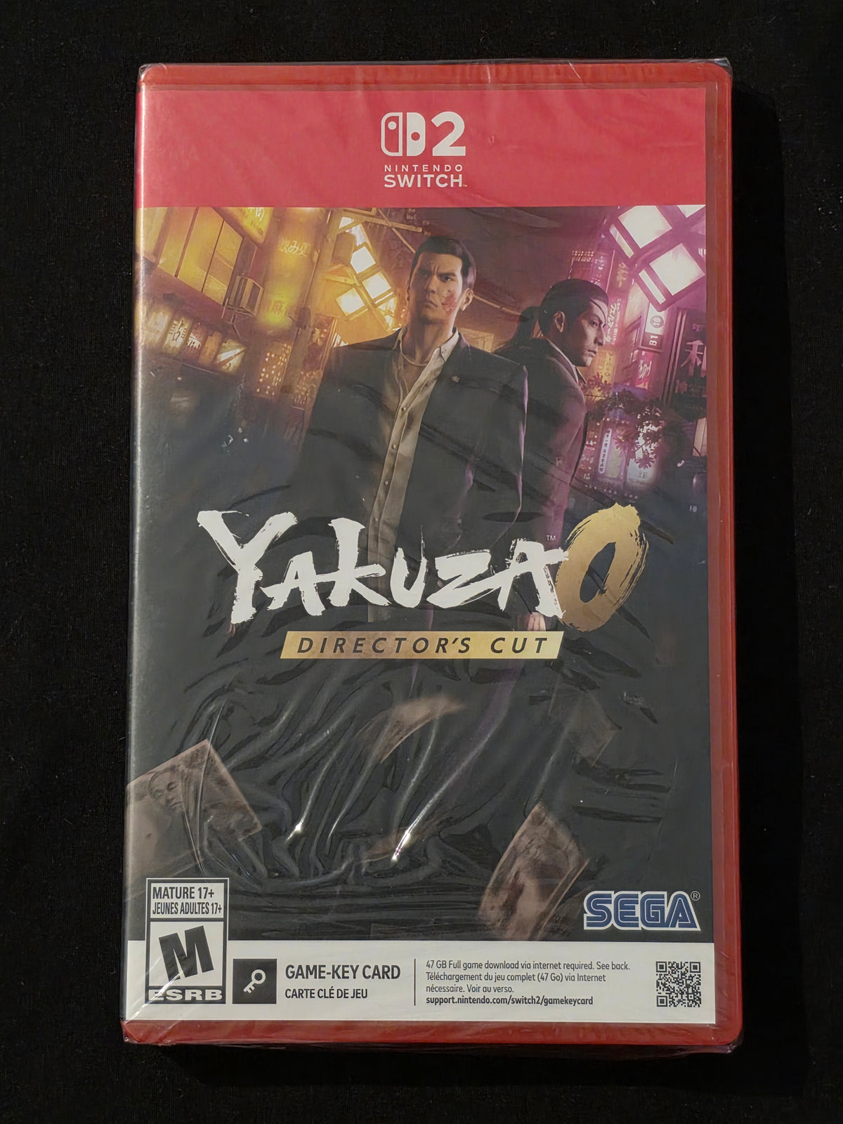 Yakuza 0 Directors Cut for Nintendo Switch 2 Sealed