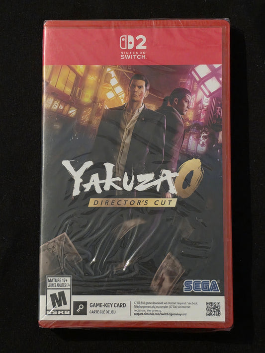 Yakuza 0 Directors Cut for Nintendo Switch 2 Sealed