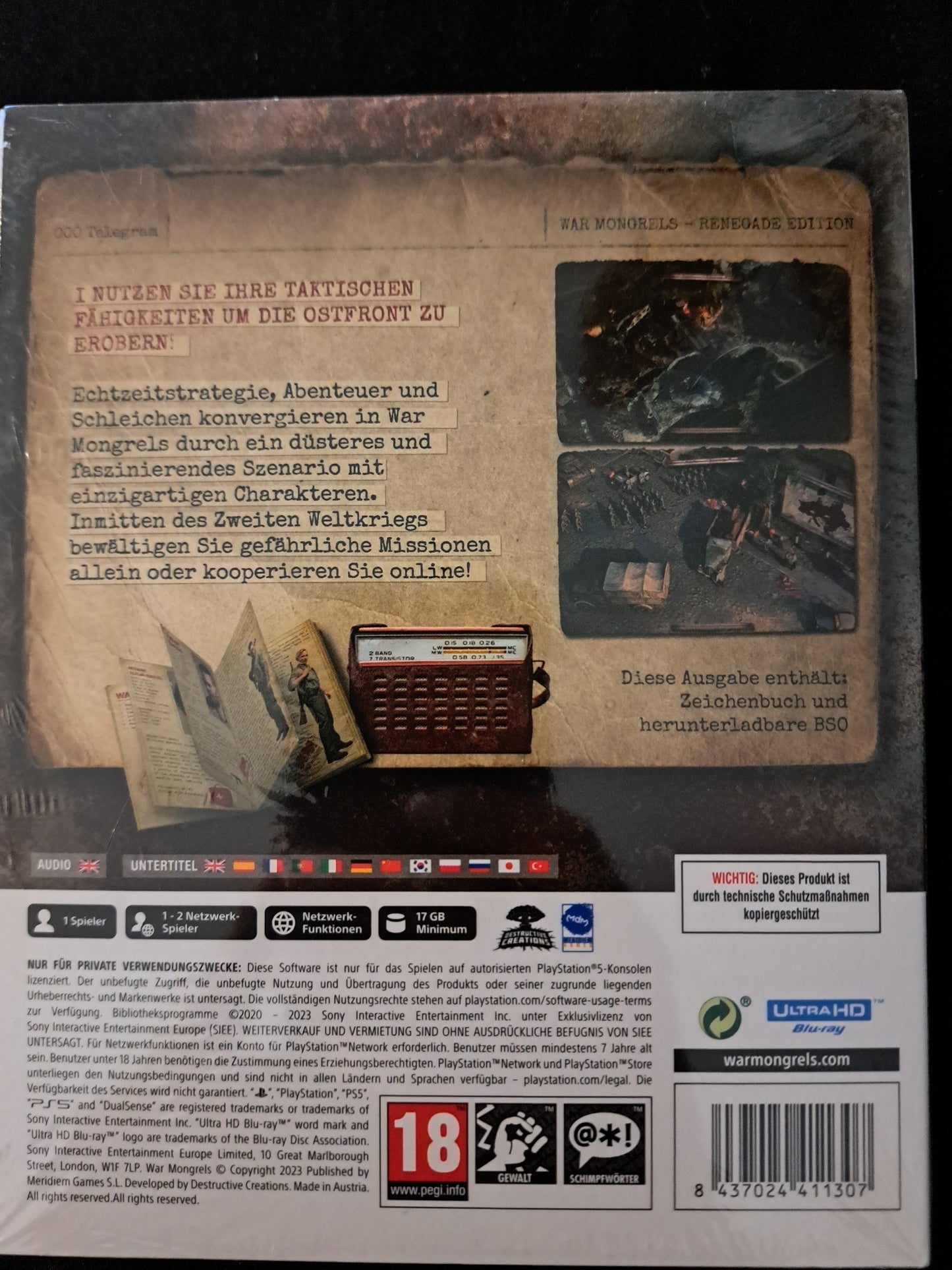 War Mongrels - Renegade Edition - PS5 -